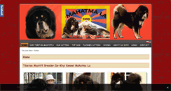 Desktop Screenshot of mastiftybetanski.com