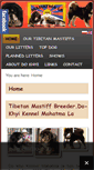 Mobile Screenshot of mastiftybetanski.com