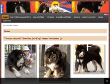 Tablet Screenshot of mastiftybetanski.com